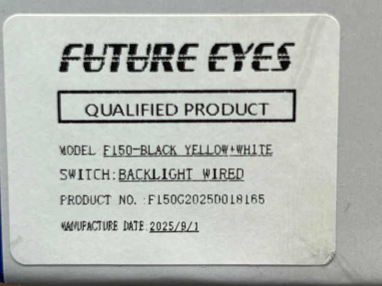 پرژکتور / مه شکن LED موتورسیکلت FUTURE EYES F150s MINI کوچک / پکیج کامل / اصل