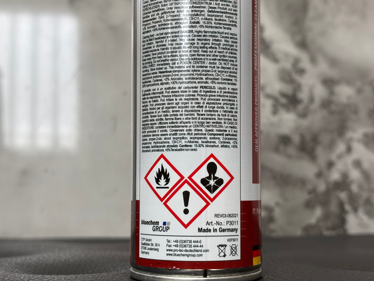 شوینده باک(بنزین) / مکمل تمیز کننده باک پروتک PROTEC Fuel Line Cleaner / ساخت آلمان اصل کد 201429