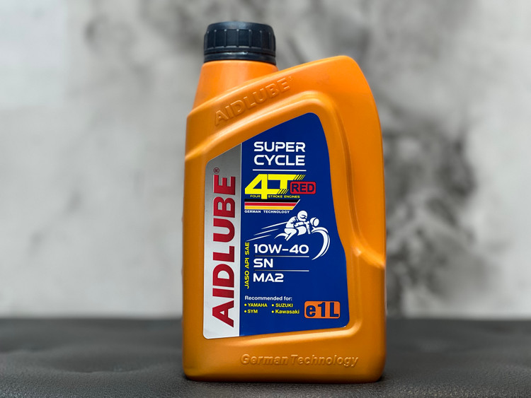 روغن موتور ایدلوب AIDLUBE 10W40 SN مخصوص موتورهای دنده ای فول سنتتیک تحت لیسانس ایدلوب آلمان اصل کد ۲۰۱۳۸۳