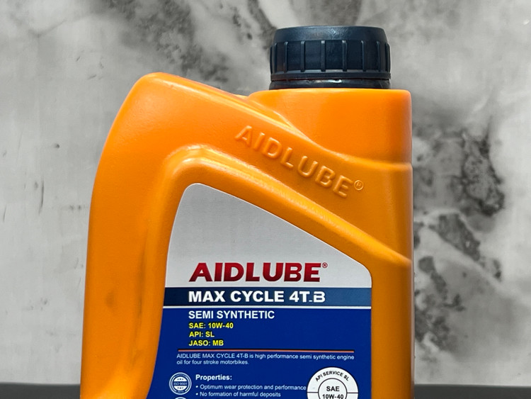 روغن موتور ایدلوب AIDLUBE 10W40 SL مخصوص موتورهای اسکوتر نیمه سنتتیک تحت لیسانس ایدلوب آلمان اصل کد ۲۰۱۳۸۵