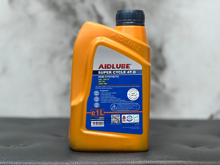 روغن موتور ایدلوب AIDLUBE 10W30 SN مخصوص موتورهای اسکوتر فول سنتتیک تحت لیسانس ایدلوب آلمان اصل کد ۲۰۱۳۸۷