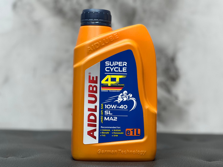 روغن موتور ایدلوب AIDLUBE 10W40 SL مخصوص موتورهای دنده ای تحت لیسانس ایدلوب آلمان اصل کد ۲۰۱۳۸6