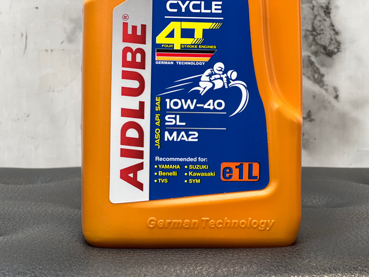 روغن موتور ایدلوب AIDLUBE 10W40 SL مخصوص موتورهای دنده ای تحت لیسانس ایدلوب آلمان اصل کد ۲۰۱۳۸6