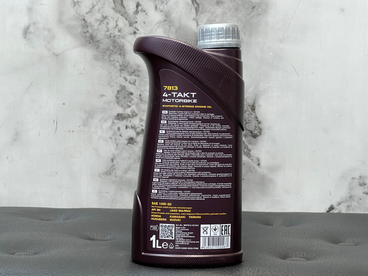 روغن موتور مانول مخصوص موتور دنده ای 1 لیتر MANNOL 10W30 مدل 7813 / ساخت کشور آلمان اصل کد 000230
