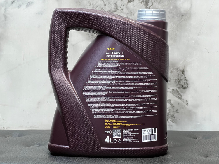 روغن موتور مانول مخصوص موتور دنده ای 4 لیتر7812 MANNOL 10W40 SP / ساخت کشور آلمان اصل کد 000233