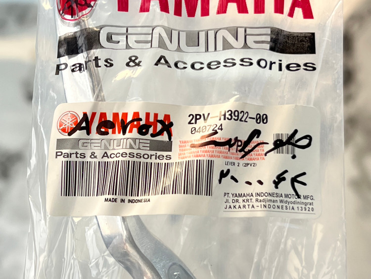 ست کتی ترمز جلو و عقب 155 YAMAHA AEROX / ساخت اندونزی اصل