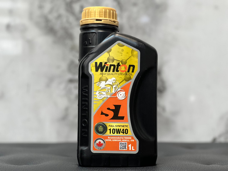 روغن موتور مخصوص موتور های اسکوتر وینتون WITON 10W40 SL / تحت لیسانس کانادا / کد 200885