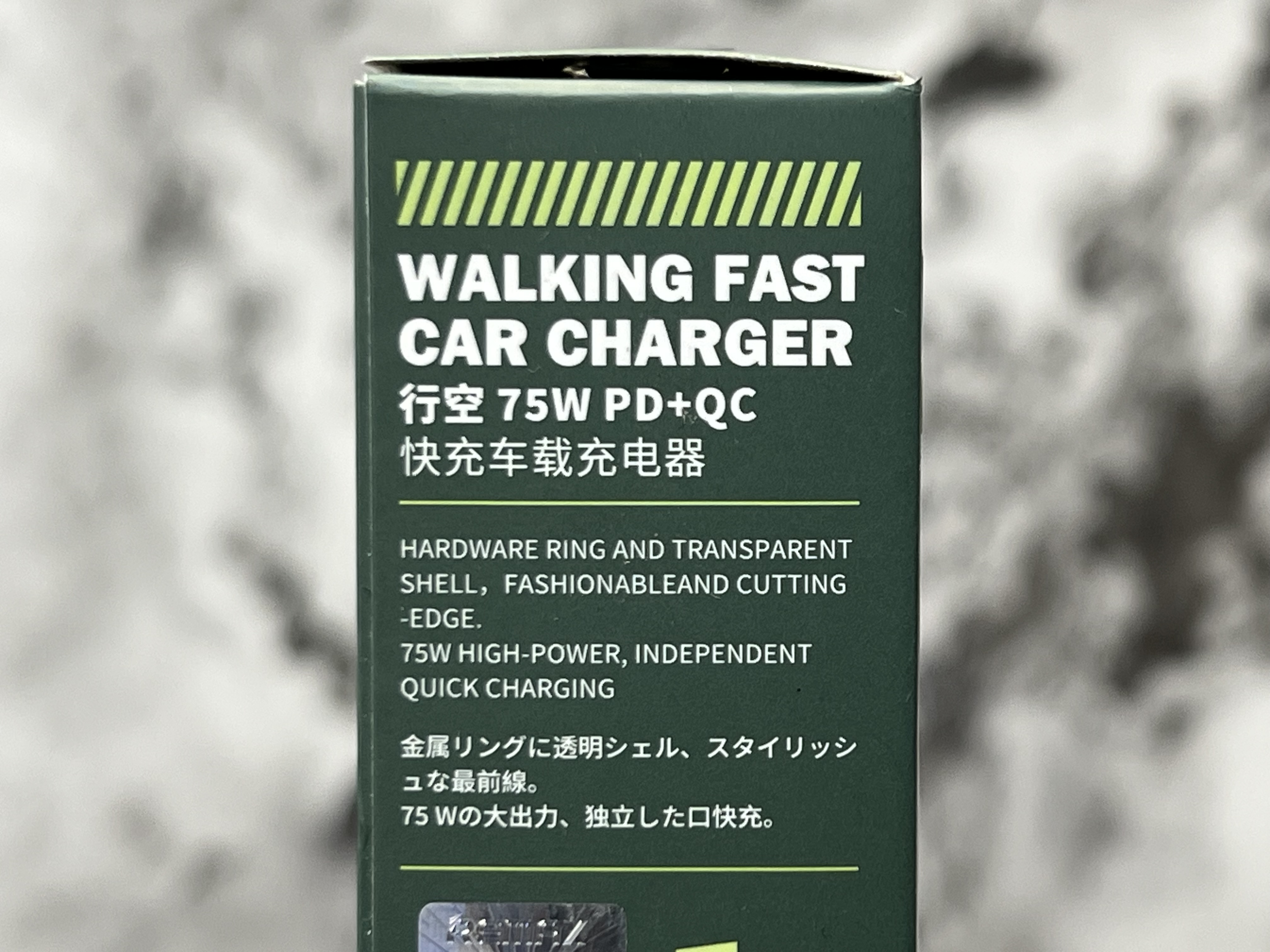 شارژر فندکی دو درگاه 75 وات ریمکس با پورت USB Type-C با توان 40 وات و USB-A با توان 30 وات، شارژ سریع و ایمن، بدنه آلومینیومی مقاوم و طراحی جمعوجور / مدل RCC360