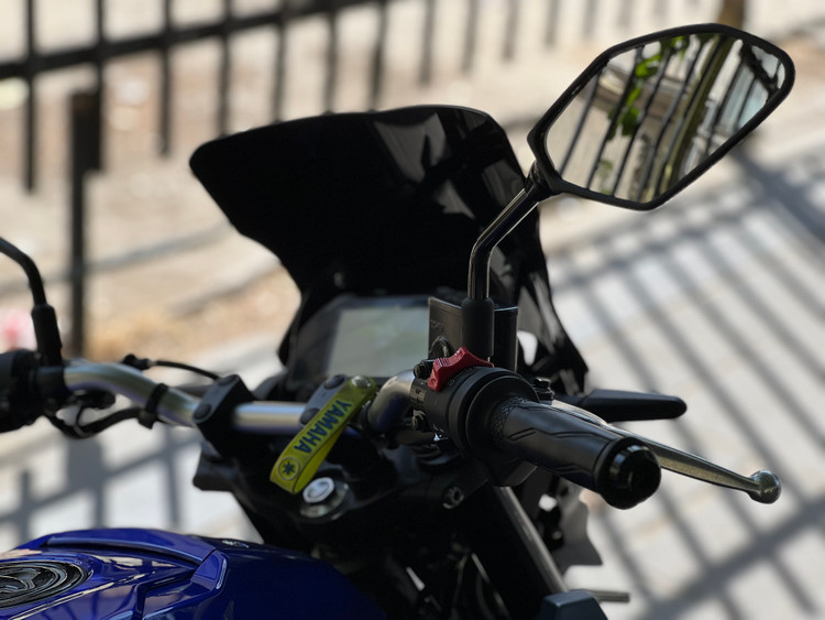 طلق / شیلد YAMAHA MT25 GP 36cm کد۲۰۰۵۷۴