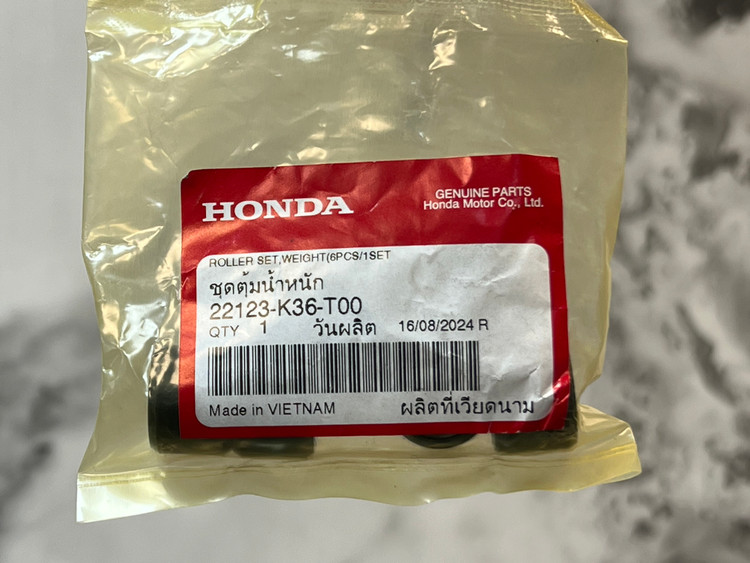 ست ساچمه کلاچ HONDA CLICK 150/160 / ساخت تایلند اصل