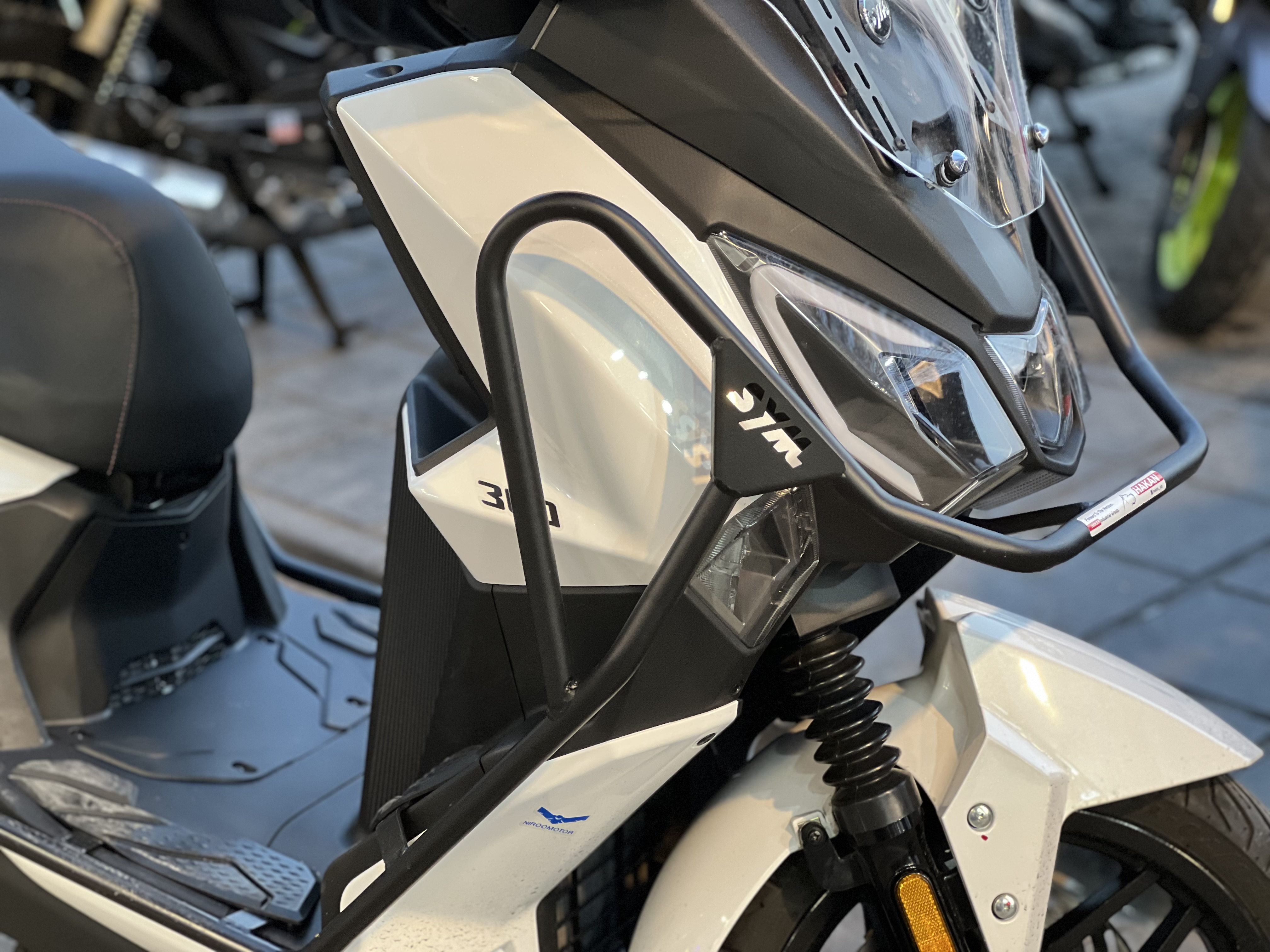ست گارد کامل بدنه جوی راید محافظ بدنه جلو و عقب یه تیکه Sym JOYRIDE (JR300) کد 201729