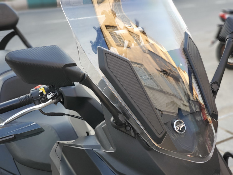 ست کامل اینه ریسینگ و پایه هولدر موبایل Sym Joymax