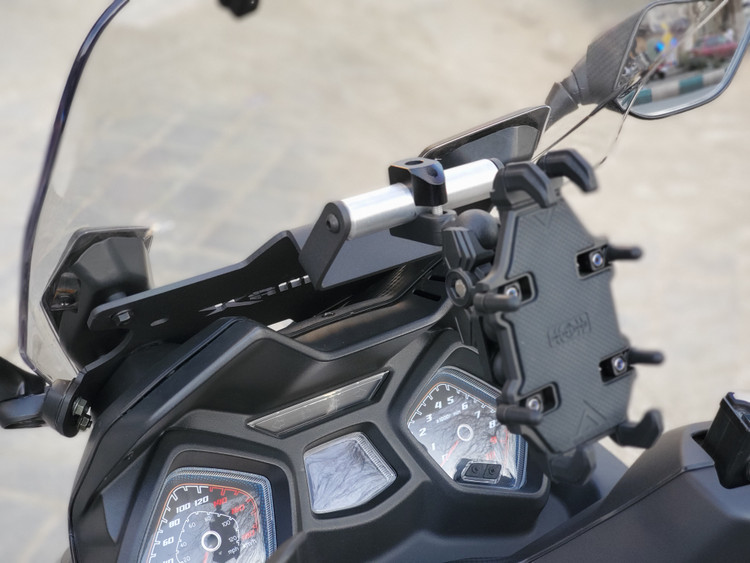 ست کامل اینه ریسینگ و پایه هولدر موبایل Sym Joymax