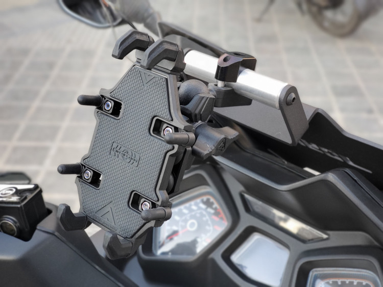 ست کامل اینه ریسینگ و پایه هولدر موبایل Sym Joymax