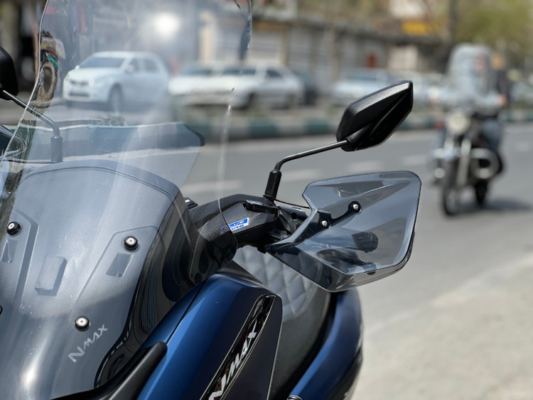 هندگارد / بادگیر دسته دودی Yamaha Nmax Aerox ساخت تایلند اصل کد ۰۰۰۰۷۳