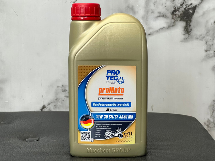 روغن موتور پروتک مخصوص موتور های اسکوتر PROTEC OIL / 10W30 SN کد 201495