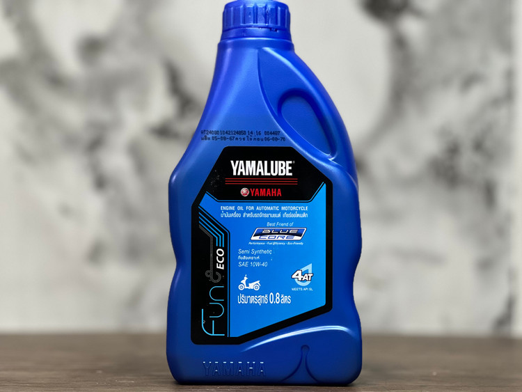 روغن موتور مخصوص موتورهای اسکوتر 10W40 800ml یاماها یامالوب YAMALUBE YAMAHA / ساخت تایلند اصل کد ۲۰۰۸۵۹