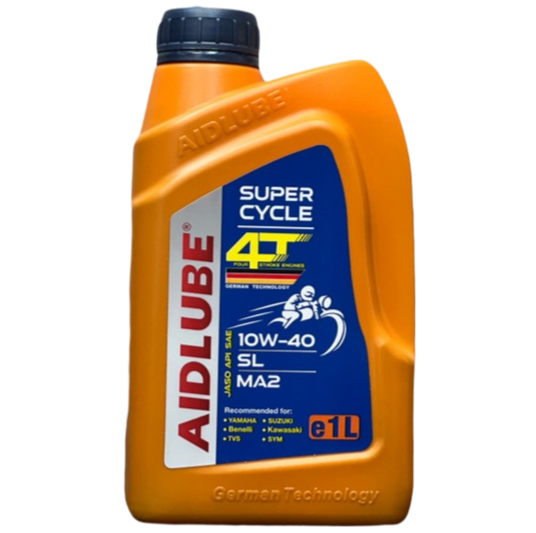 روغن موتور ایدلوب AIDLUBE 10W40 SL مخصوص موتورهای دنده ای تحت لیسانس ایدلوب آلمان اصل کد ۲۰۱۳۸6