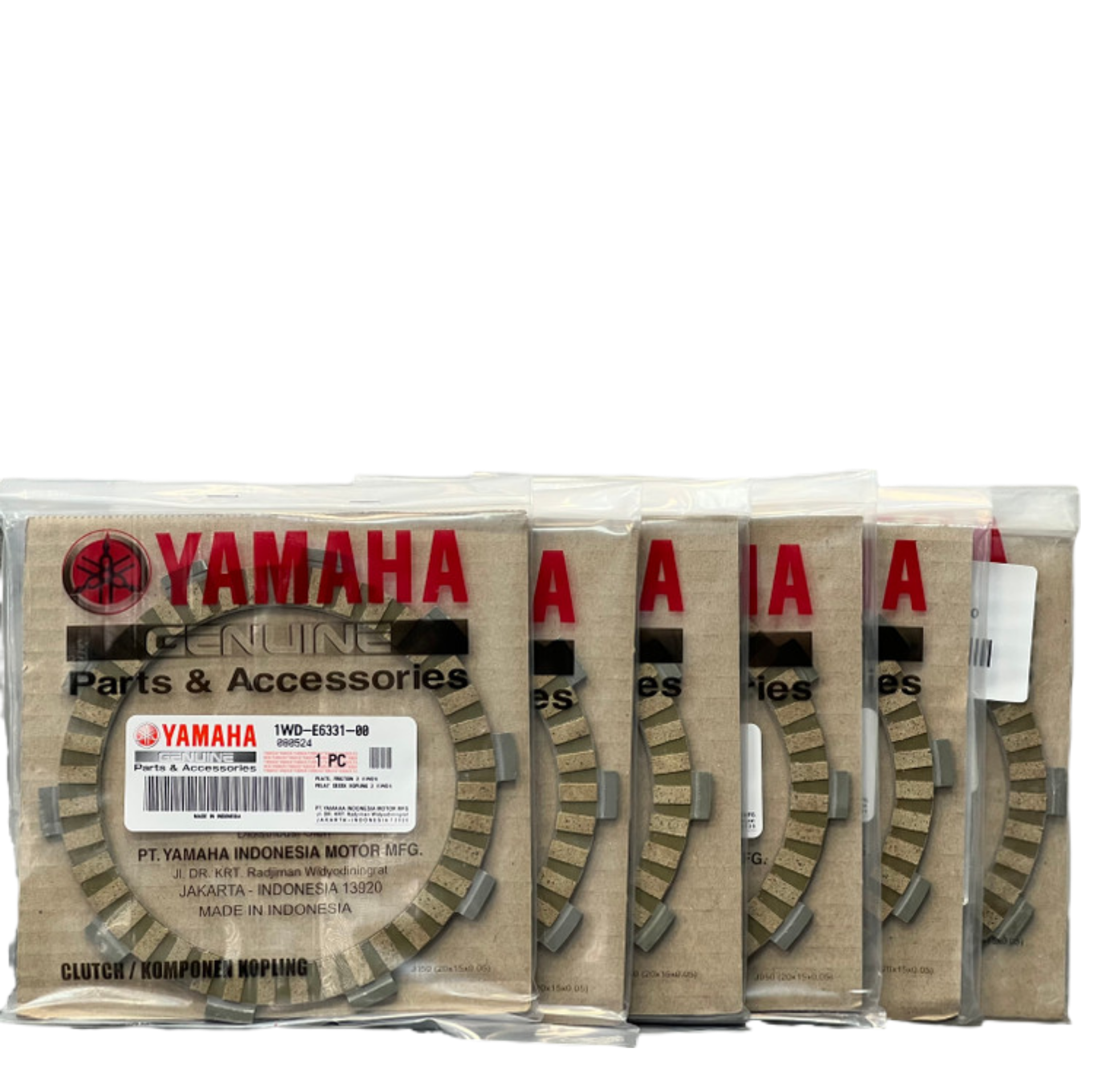 ست 6 تایی صفحه کلاچ YAMAHA R25 / MT25 / ساخت اندونزی اصل کد 200271