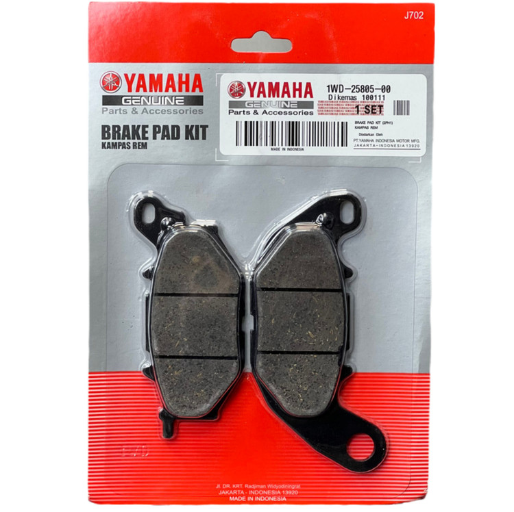 لنت ترمز چرخ جلو مشترک YAMAHA R3/ R25 / Mt25 / Xmax ساخت تایلند اصل کد ۰۰۰۱۳۰