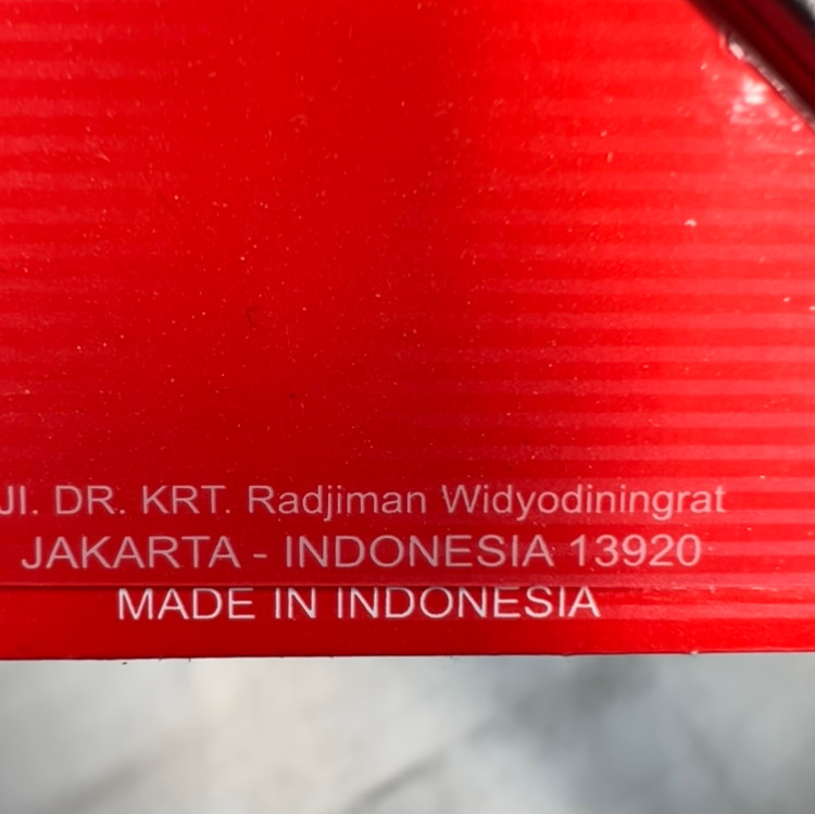 لنت ترمز چرخ جلو مشترک YAMAHA R3/ R25 / Mt25 / Xmax ساخت تایلند اصل کد ۰۰۰۱۳۰