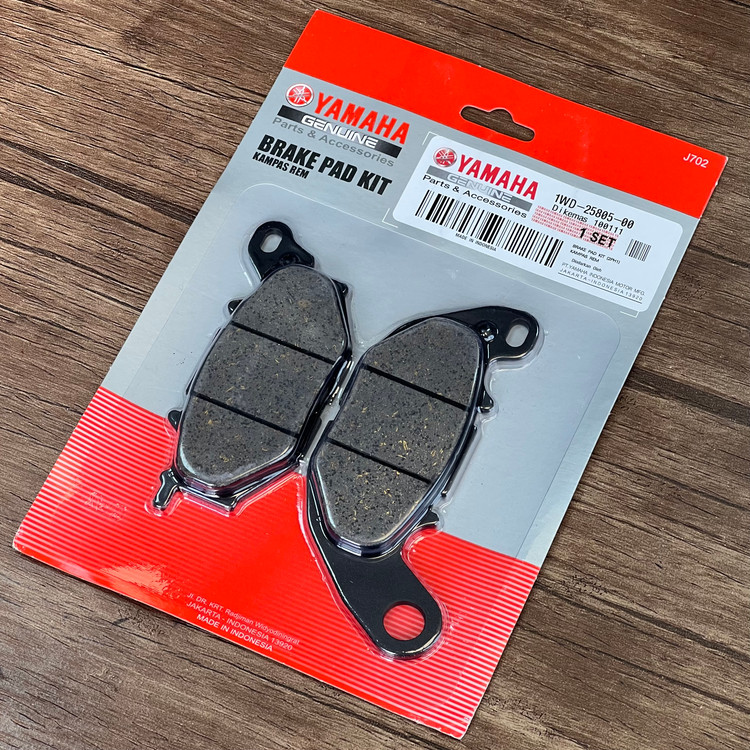 لنت ترمز چرخ جلو مشترک YAMAHA R3/ R25 / Mt25 / Xmax ساخت تایلند اصل کد ۰۰۰۱۳۰
