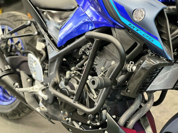 گارد بدنه / محافظ بدنه همراه پروتکشن YAMAHA MT25 / اصل کد 200754