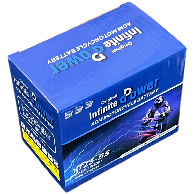 باتری کوتاه 12V5A برند Infinite Power ساخت ویتنام اصل کد 201809