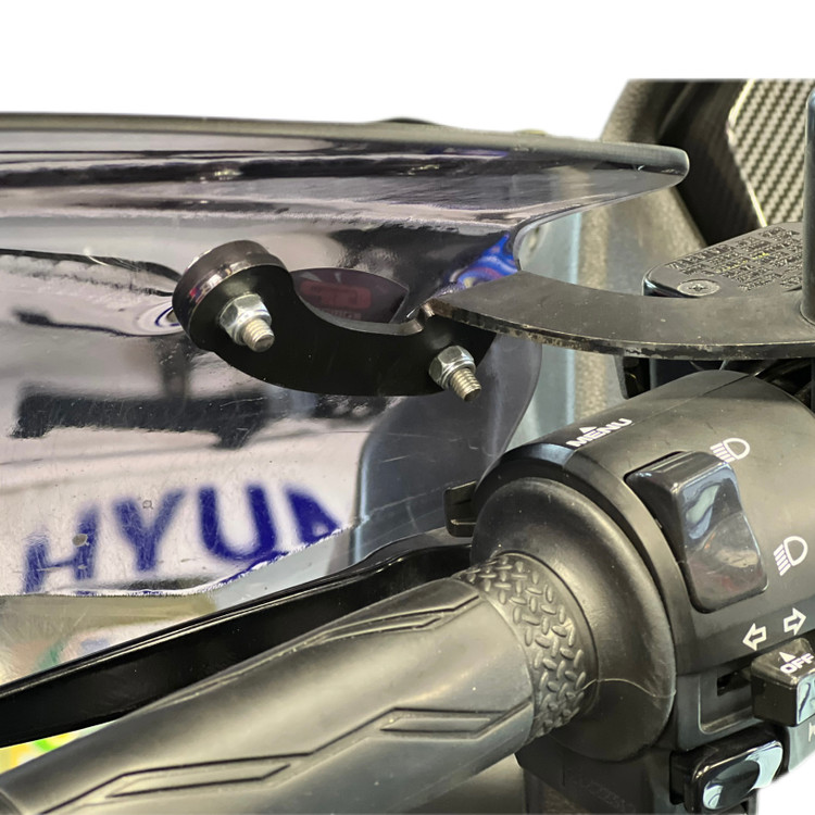 هندگارد / بادگیر دسته دودی YAMAHA Nmax GP ساخت ترکیه اصل کد 200616