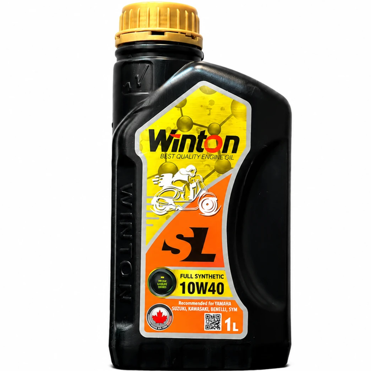 روغن موتور مخصوص موتور های اسکوتر وینتون WITON 10W40 SL / تحت لیسانس کانادا / کد 200885