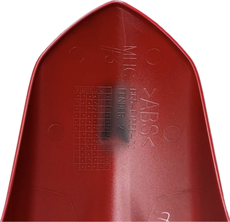 گلگیر جلو YAMAHA Aerox قرمز / ساخت اندونزی اصل کد 200011