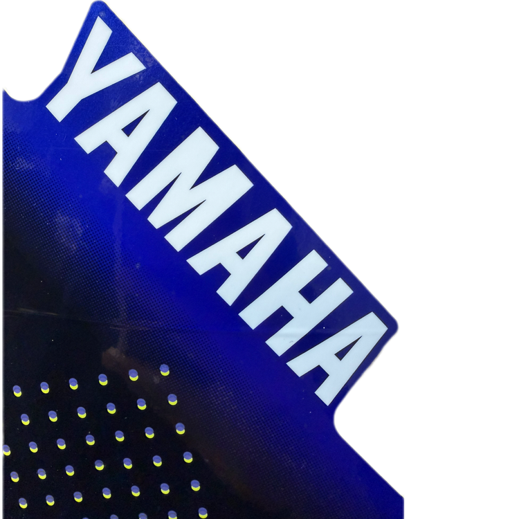 برچسب / استیکر فلاپ بغل چراغ چپ آبی YAMAHA Aerox/ ساخت اندونزی اصل کد 200026