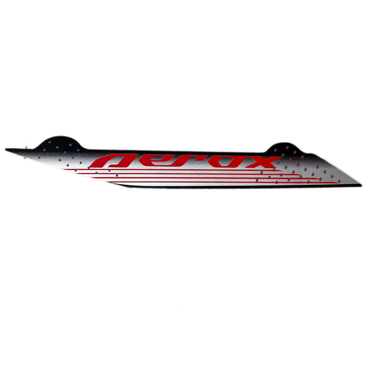 برچسب / استیکر روی گیتاری عقب مشکی سمت راست YAMAHA Aerox / ساخت اندونزی اصل کد 200039
