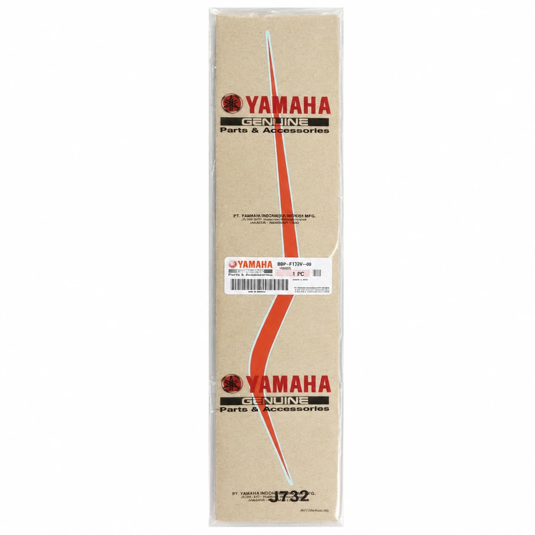استیکر / برچسب گیتاری عقب سمت راست هفت رنگ ۱۵۵ YAMAHA AEROX / ساخت اندونزی اصل کد 200052