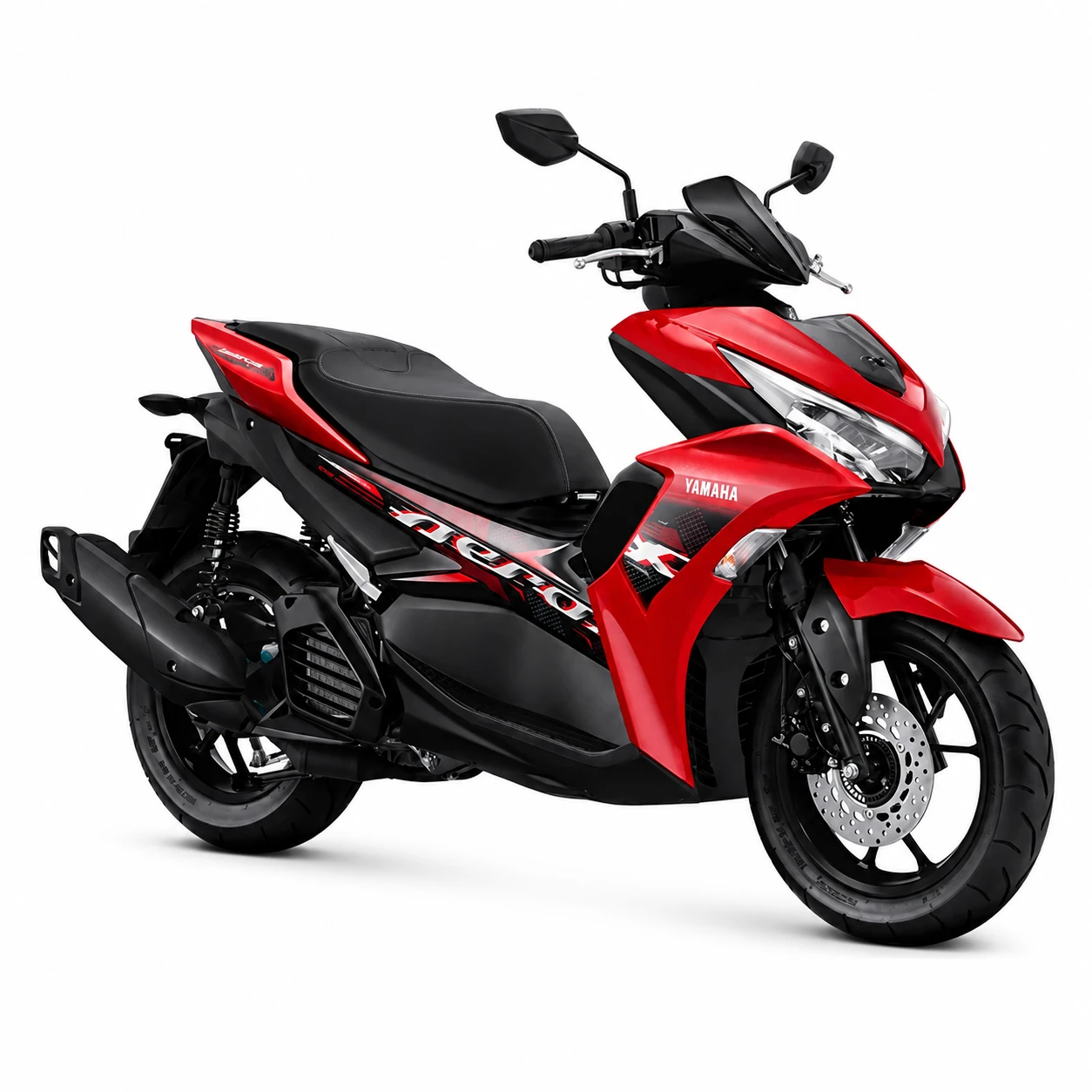 برچسب / استیکر فلاپ بغل چراغ راست قرمز YAMAHA Aerox / ساخت اندونزی اصل کد 200017