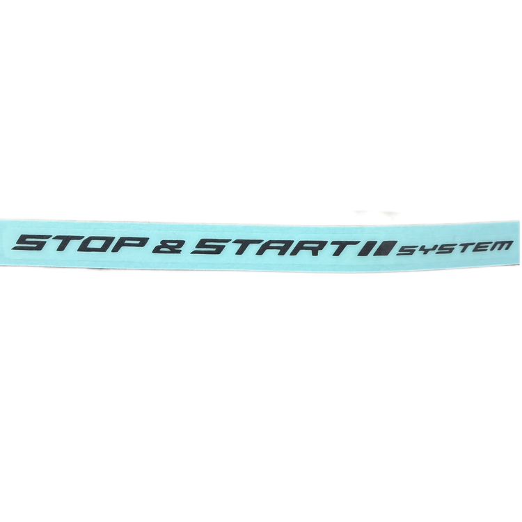 استيکر STOP & START بغل چراغ سمت چپ YAMAHA Nmax ساخت اندونزی اصل کد 201949