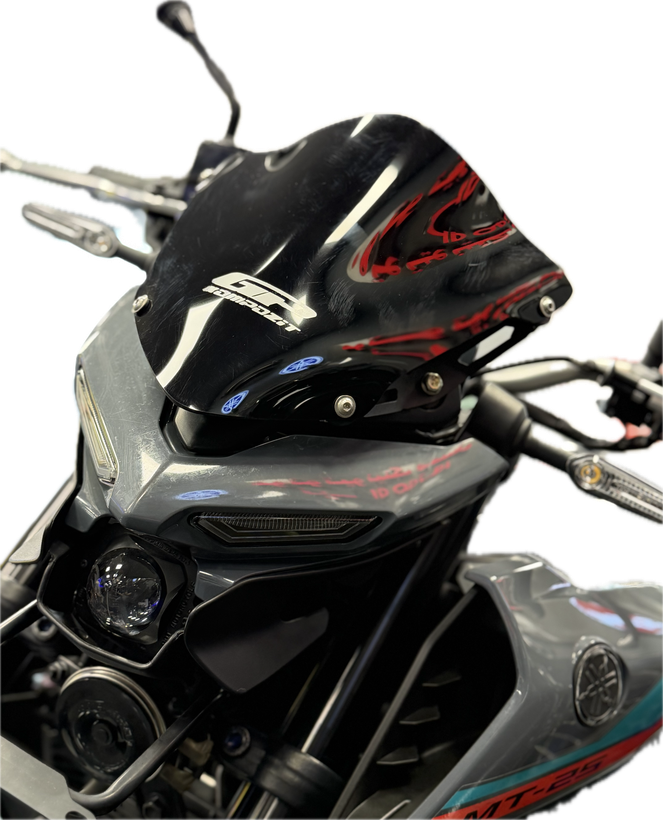 طلق / شیلد YAMAHA MT25 GP 24cm / ساخت ترکیه اصل کد ۰۰۰۰۲۳