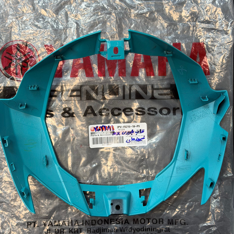 فلاپ چراغ و کیلومتر / قاب بلوری فیروزه ای YAMAHA MxKing ساخت اندونزی اصل کد 202181