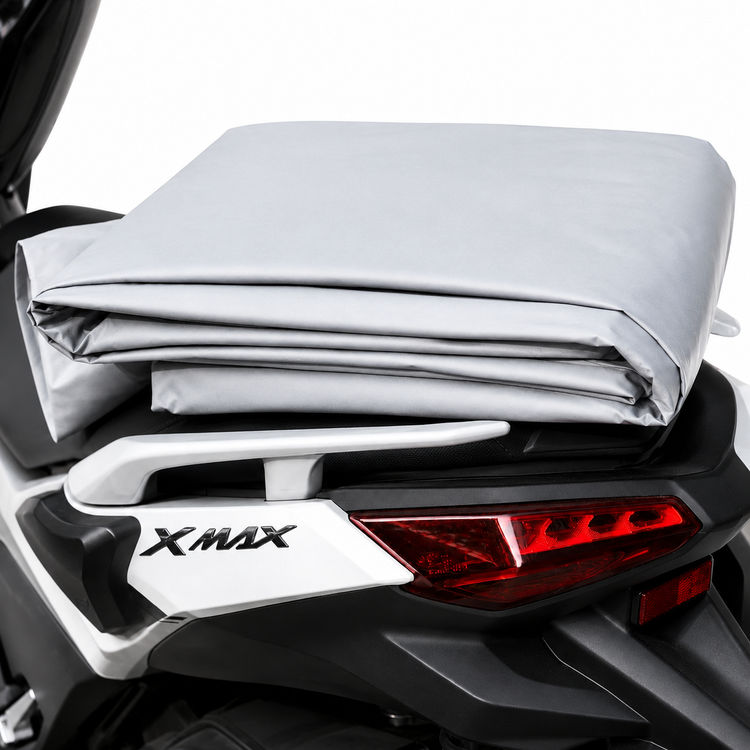 چادر موتور سیکلت / مدل داخل پشمی سایز بزرگ مناسب JR300 JOYMAX250 FORZA250 FORZA350 XMAX300 کد ۲۰۱۶۷۷