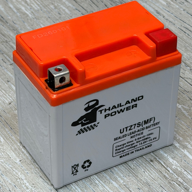 باتری 12 ولت 6 آمپر کوتاه تایلندی THAILAND POWER کد 200751