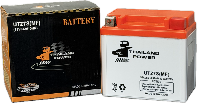 باتری 12 ولت 6 آمپر کوتاه تایلندی THAILAND POWER کد 200751