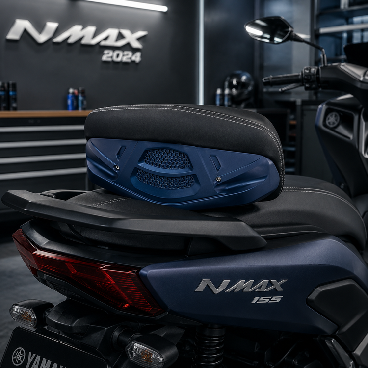 پشت زین تکیه گاه ترکنشین مدل YAMAHA Nmax GMA SCODA / مناسب اتاق قدیم ساخت اندونزی اصل کد ۲۰۰۴۴۸