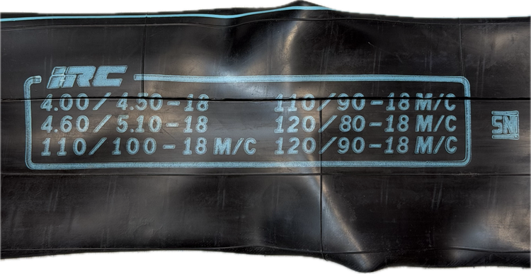 ست تیوپ چرخ عقب و چرخ جلو IRC مناسب YAMAHA WR 155 / ساخت تایلند اصل