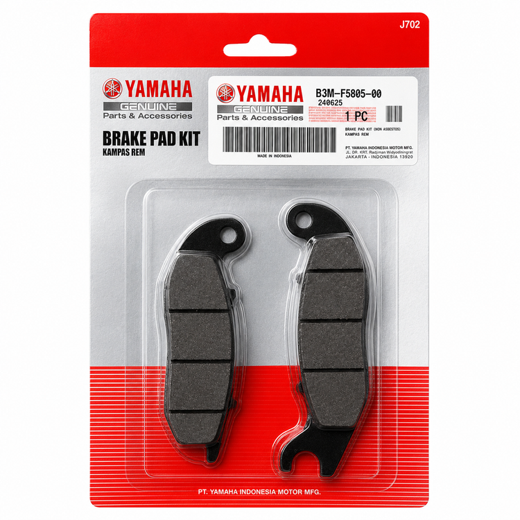 لنت ترمز چرخ جلو YAMAHA Wr 155 / ساخت اندونزی اصل کد ۲۰۰۳۶۲