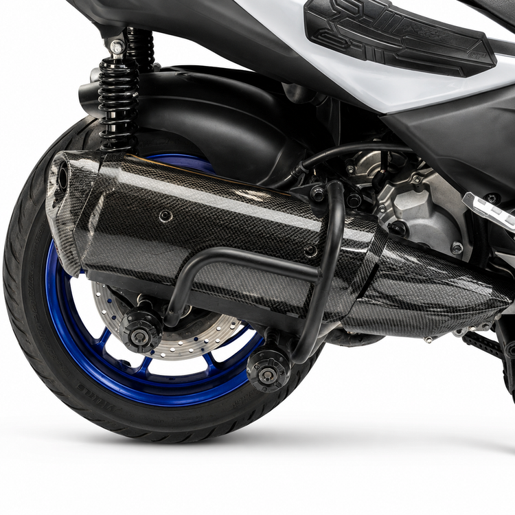 گارد عقب محافظ اگزوز YAMAHA Xmax کد 200717