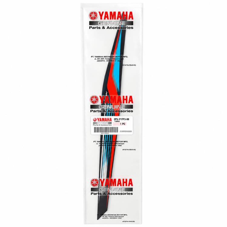 استیکر/برچسب پایین گیتاری چپ YAMAHA Mx King مشکی ساخت اندونزی اصل کد201953