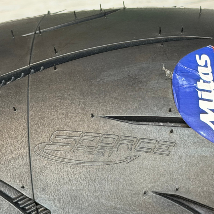 لاستیک میتاس 180/55/17 گل خلوت اسپرت فورس / MITAS SPORT FORCE / ساخت اروپا کشور اسلوونی اصل / مناسب چرخ عقب کد ۲۰۰۷۵۹