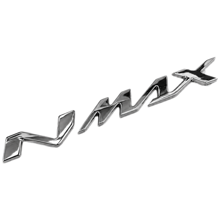 ارم / نوشته سه بعدی YAMAHA Nmax رنگ نقره ای / ساخت اندونزی اصل کد 200174