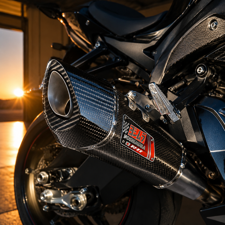 اگزوز قهرمانی یوشیمورا تمام کربن سایلنسر دار YOSHIMURA R11 کد 200776