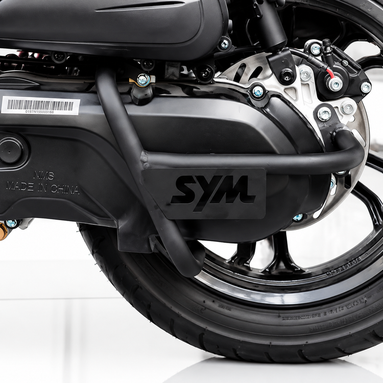 گارد عقب محافظ اگزوز و هواکش SYM / Jt200 / J200 / SR200 / Lucky180 کد 200780 200500